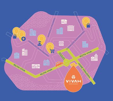 Mapa ubicación VIVAH Tumbaco, versión móvil.